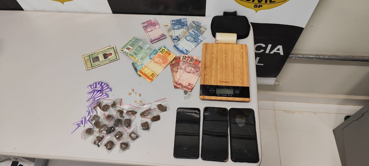 Foto 5 de 5 — Operação conjunta entre Polícia Civil e Militar desarticula pontos de tráfico em Dobrada